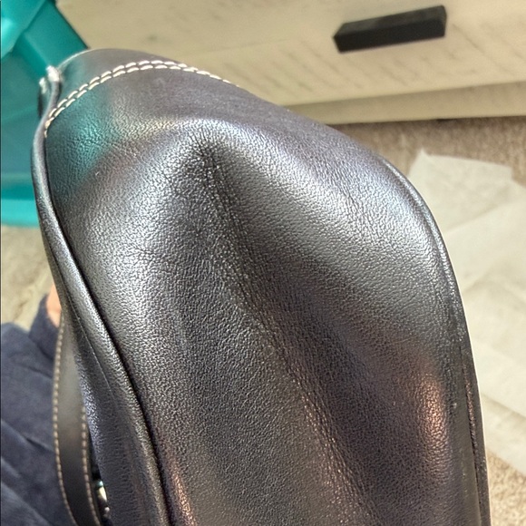 Coach Hamilton Y2K Clip Bag Elegant Black Leather 2001 - Picture 12 of 14